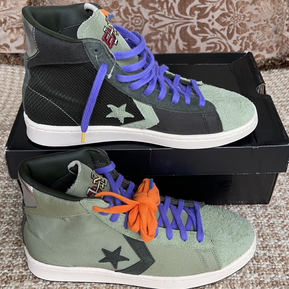 Converse Pro Leather Mid ‘Black History Month’ Men - Picture 2 of 16